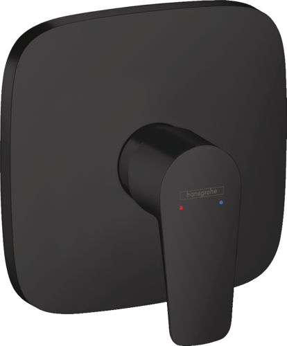 Bateria prysznicowa HANSGROHE TALIS E podtynkowa, czarny mat 71765670
