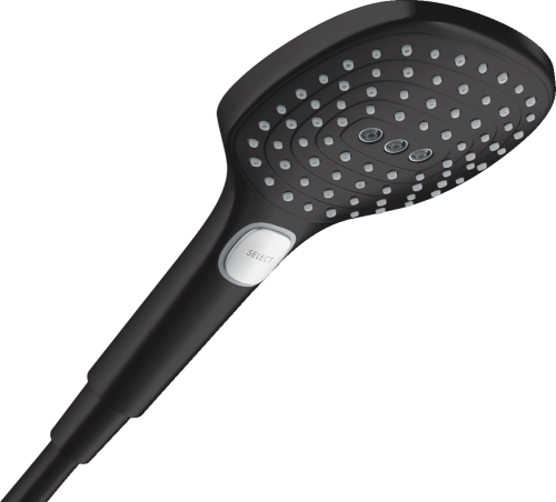 Słuchawka prysznicowa HANSGROHE RAINDANCE Select E 120 3jet, czarny mat 26520670