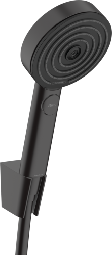 Zestaw wannowy HANSGROHE PULSIFY SELECT 105 3jet Relaxation 125cm, czarny mat 24302670