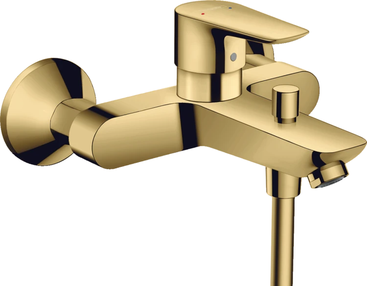 Bateria wannowa HANSGROHE TALIS E złoty polerowany 71740990