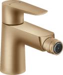 Bateria bidetowa HANSGROHE TALIS E brąz szczotkowany 71720140