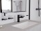 Bateria umywalkowa HANSGROHE METROPOL 110 z korkiem push-open, czarny mat 32507670