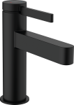 Bateria umywalkowa HANSGROHE FINORIS 100 z korkiem push-open, czarny mat 76010670