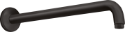 Ramię głowicy prysznicowej HANSGROHE 39cm, czarny mat 27413670