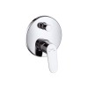 Bateria wannowa HANSGROHE FOCUS E2 podtynkowa, element zewnętrzny chrom 31945000