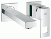 Bateria umywalkowa GROHE EUROCUBE ścienna, el. zewnętrzny, chrom 19895000