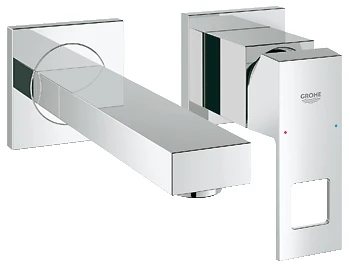 Bateria umywalkowa GROHE EUROCUBE ścienna, el. zewnętrzny, chrom 19895000