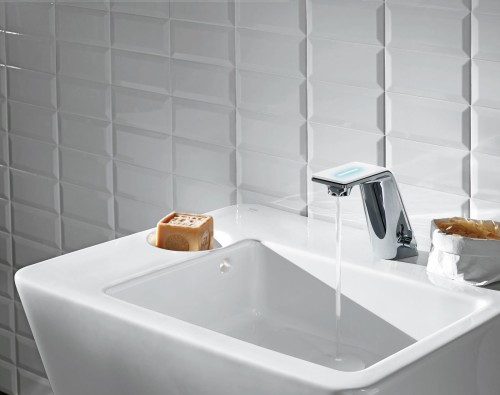 Bateria umywalkowa ORAS IL BAGNO ALESSI SENSE 3V chrom 8710F