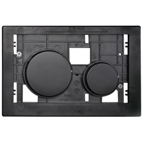 Płytka z przyciskami TECE LOOP 3/6L czarna 9.240.667