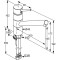 Bateria kuchenna KLUDI SCOPE XL stal szlachetna 339309675