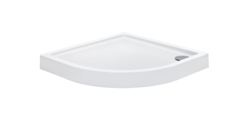 Brodzik półokrągły ROCA MALAGA COMPACT 90x13 R=55, z syfonem, biały A276260000
