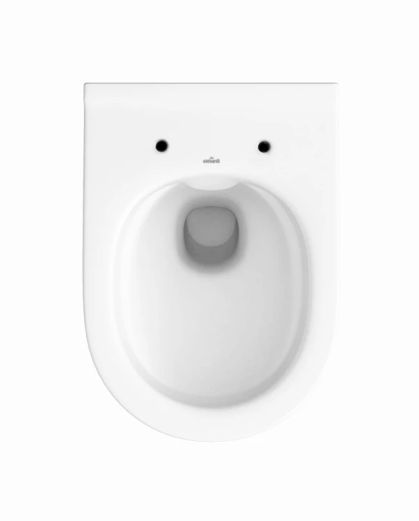 Miska wisząca WC CERSANIT CITY OVAL NEW, Clean On, ukryte mocowania, biała K35-025