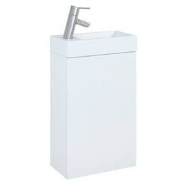ZESTAW: Szafka ELITA YOUNG BASIC WHITE z umywalką YOUNG 40cm 163068