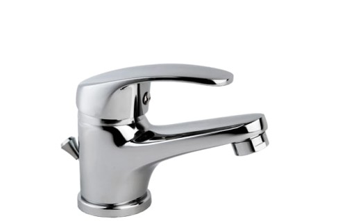 Bateria umywalkowa VALVEX LOGIC ECO z korkiem automatycznym, chrom 2450880