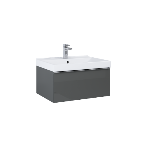 Szafka podumywalkowa ELITA  LOOK 60x45cm, wisząca 1S, anthracite  167076