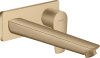 Bateria umywalkowa HANSGROHE TALIS E podtynkowa, wylewka 22.5cm, brąz szczotkowany 71734140