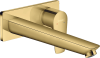 Bateria umywalkowa HANSGROHE TALIS E podtynkowa, wylewka 22.5cm, złoty polerowany 71734990
