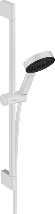 Zestaw prysznicowy HANSGROHE PULSIFY SELECT 105 3jet Relaxation 65cm, biały mat 24160700