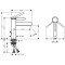 Bateria umywalkowa HANSGROHE FINORIS 110 biały mat 76020700