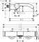 Bateria wannowa HANSGROHE VIVENIS czarny mat 75420670