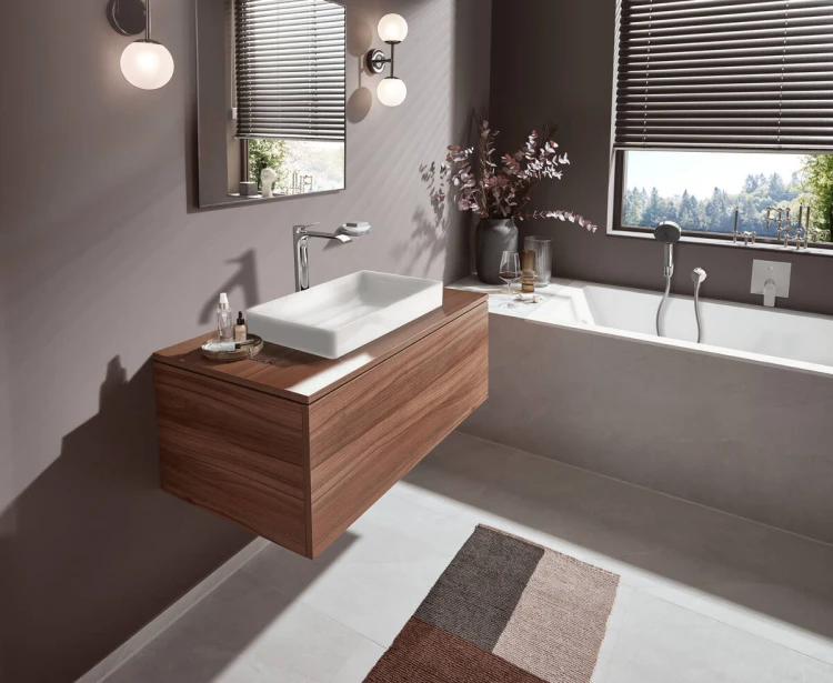 Bateria umywalkowa HANSGROHE VIVENIS 250 bez korka, chrom 75042000