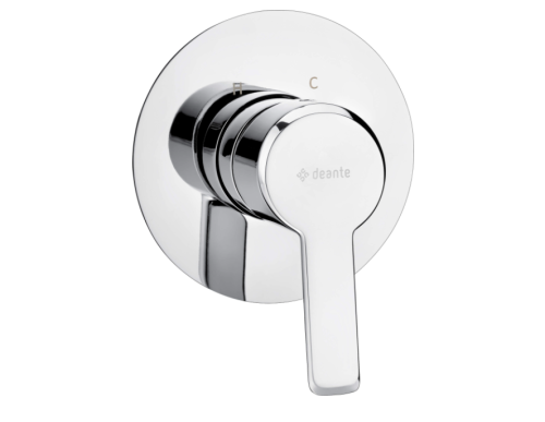 Bateria prysznicowa DEANTE ARNIKA podtynkowa, 1-funkcyjna, chrom BQA 044L