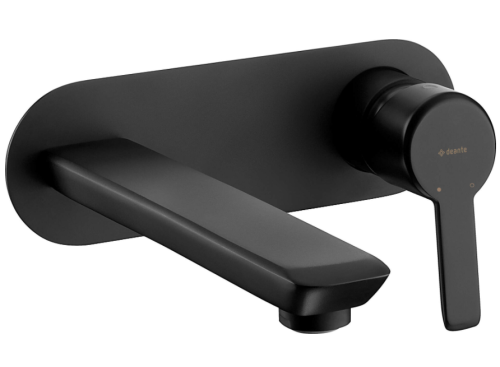 Bateria umywalkowa DEANTE ARNIKA podtynkowa, wylewka 18cm, czarna BQA N54L