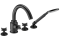 Bateria wannowa DEANTE TEMISTO  4-otworowa, czarna BQT N14D