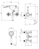 Bateria wannowa DEANTE TEMISTO chrom BQT 011D