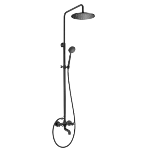 Komplet wannowy DEANTE CASCADA TEMISTO czarny NAC N1QT