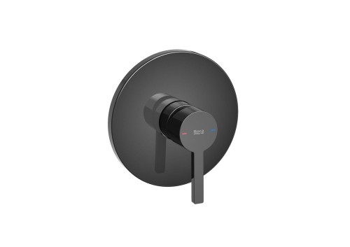 Bateria prysznicowa ROCA NAIA podtynkowa, 1-funkcyjna, czarna A5A2B96CN0