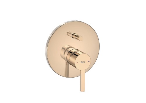 Bateria prysznicowa ROCA NAIA podtynkowa, 2-funkcyjna, rose gold A5A0B96RG0
