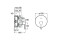 Bateria prysznicowa ROCA NAIA podtynkowa, 2-funkcyjna, rose gold A5A0B96RG0