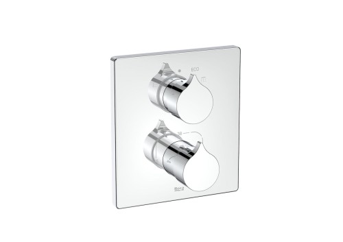 Bateria wannowo-prysznicowa ROCA INSIGNIA z termostatem, podtynkowa, chrom A5A0C3AC00