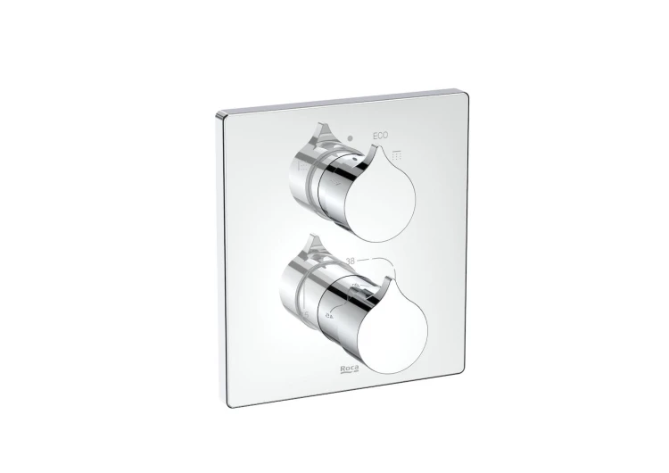 Bateria wannowo-prysznicowa ROCA INSIGNIA z termostatem, podtynkowa, chrom A5A0C3AC00