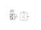 Bateria wannowo-prysznicowa ROCA INSIGNIA z termostatem, podtynkowa, chrom A5A0C3AC00