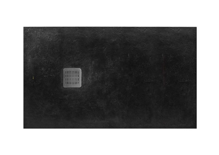 Brodzik prostokątny ROCA TERRAN 160x70cm, z syfonem, czarny AP1016402BC01400