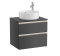 Szafka podumywalkowa ROCA GAP-N COUNTERTOP 60cm, z blatem, 2 szuflady, antracyt połysk A851500153