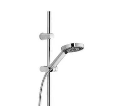 Drążek natryskowy KLUDI A-QAv 110cm z suwakiem, z wężem SIRENAFLEX, chrom 6209505-00