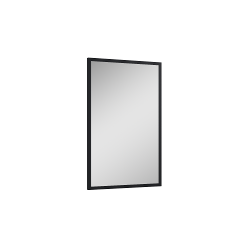 Lustro wiszące ELITA 50x80cm, z czarną ramą 168408