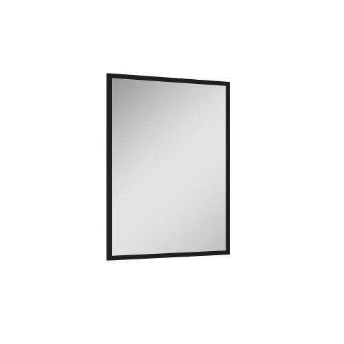 Lustro w ramie ELITA 19 60x80cm, czarne mat 167581