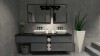 Lustro w ramie ELITA 19 60x80cm, czarne mat 167581