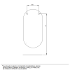 Lustro ELITA OWAL 50x100cm 167567