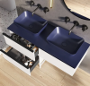 Blat pełny ELITA MARMUR 100x46x1,5cm Navy Blue Matt 168229