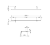 Kinkiet ELITA ESTHER 100cm LED 1100230051