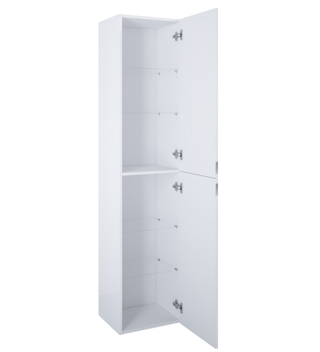 Słupek ELITA FOR ALL 40x35x180m 2 drzwi, biały mat 168316