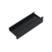 Półka wisząca ELITA FOR ALL 40x15cm czarny mat 168449