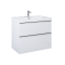 Szafka podumywalkowa ELITA LOOK 80x45cm, 2 szuflady, biała mat 167596