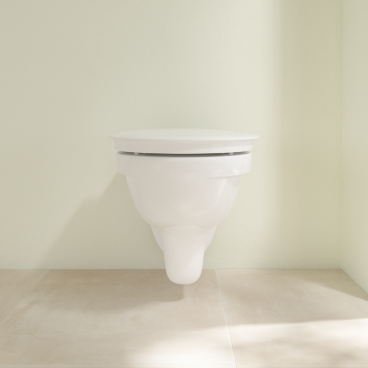 Deska WC VILLEROY&BOCH O.NOVO VITA wolnoopadajaca, antybakteryjna, biała 9M67S1T1