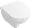 Deska WC VILLEROY&BOCH O.NOVO zawiasy stalowe, biała 9M406101